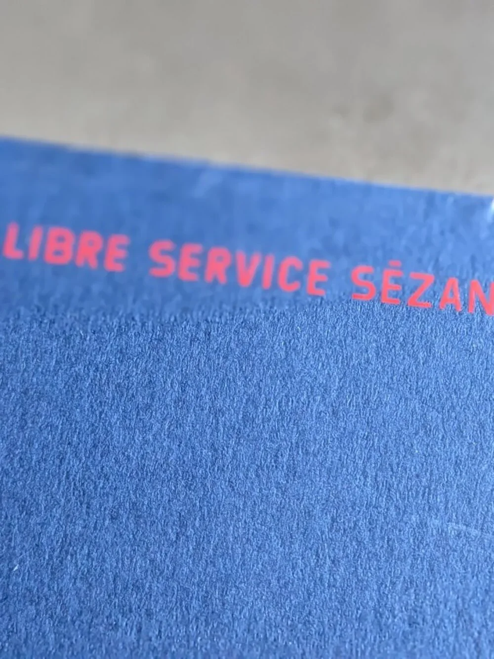 Sézane Cahier Notebook / Journal | Blue